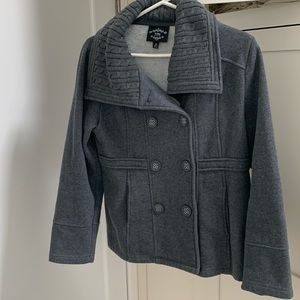 Gray Peacoat